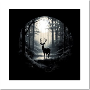 DEER IN THE DARK Posters and Art